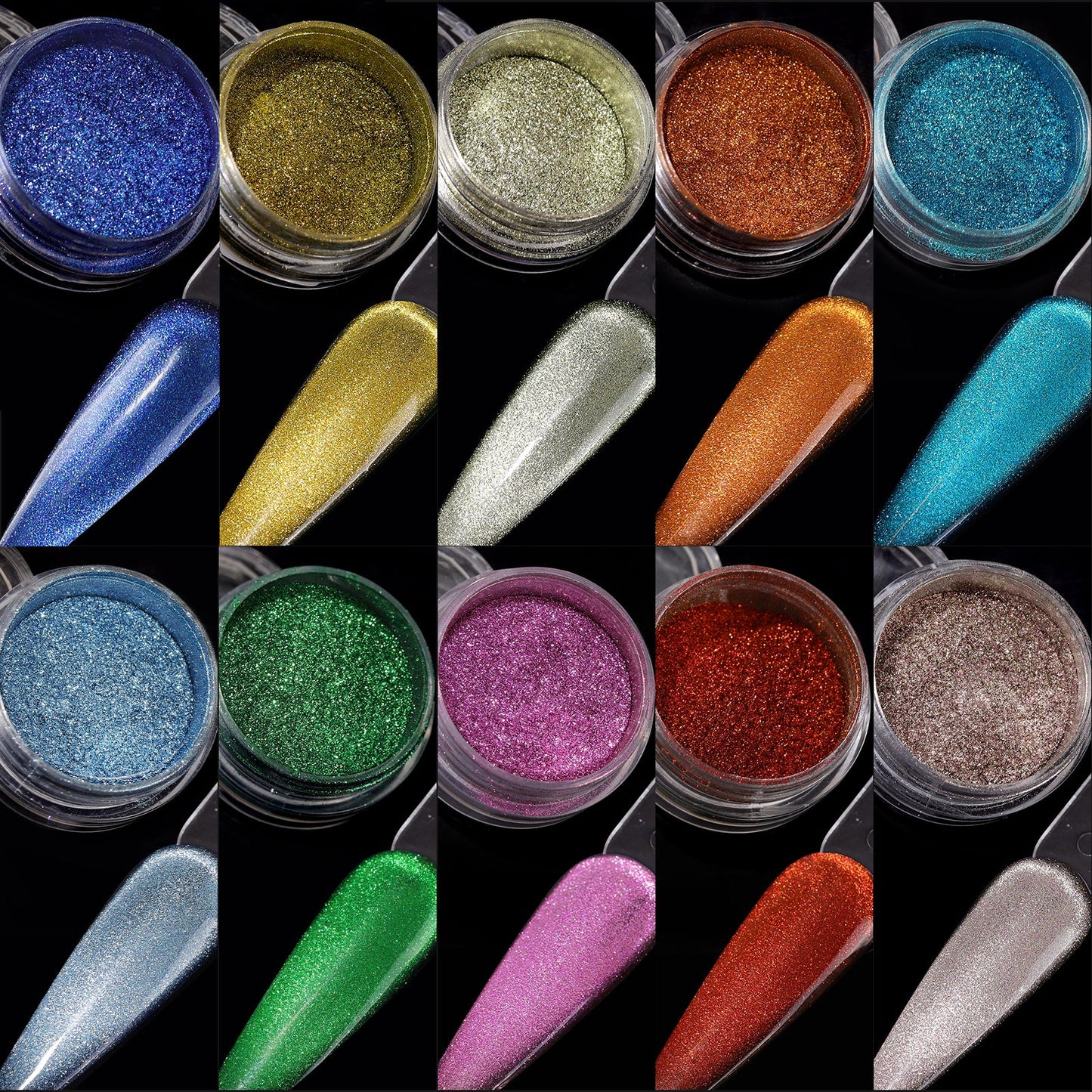 Gem Cat Eye Pigment Set