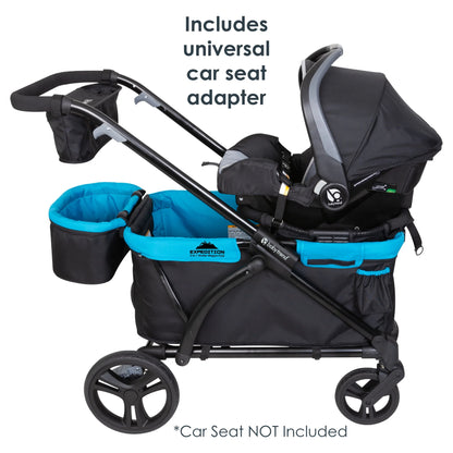 Expedition Dual-Function Stroller Wagon Plus