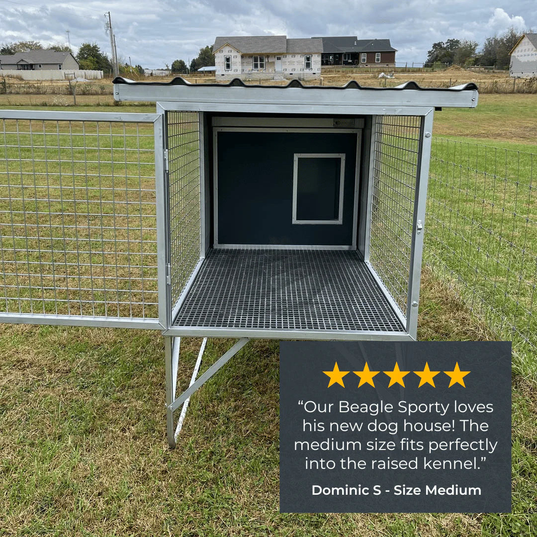 Cozycube Insulated Dog House with Coldroom Panel