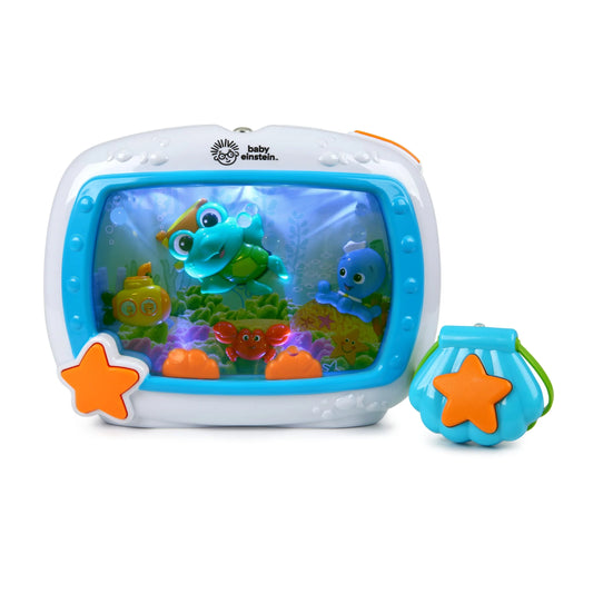 Sea Dreams Soothing Sleep Sound Machine with White Noise and Remote Control for Infants and Children, Multicolor, Ages 0 Months and Up