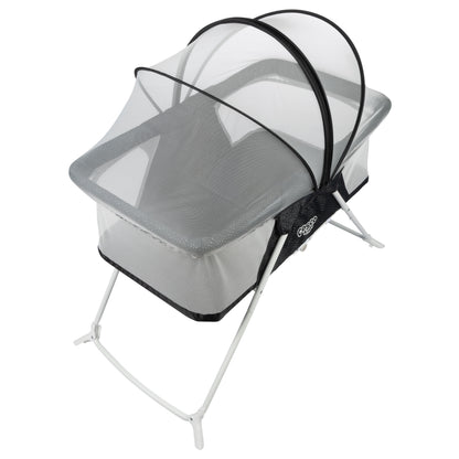 Sleep Spot Baby Bassinet in Noir Polka Dot Design