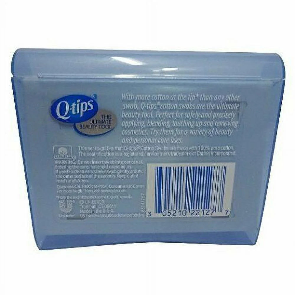 Cotton Swabs - Travel  for Beauty, Makeup, Nails and More, Perfect for on the Go, 30 Count - 12 Pack