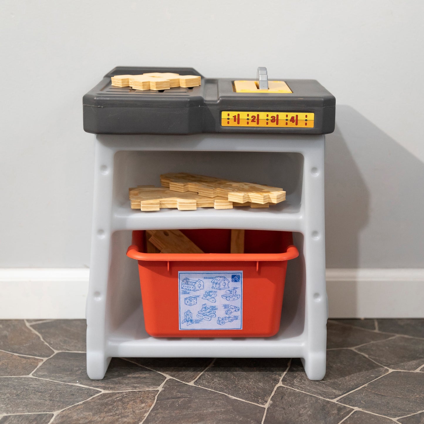 Toddler Workshop Utility Bench with 76-Piece Tool Set
