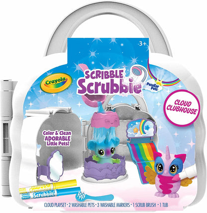 Scribble Scrubbie Cloud Playset - Creative Play Experience for Children Aged 3 to 6