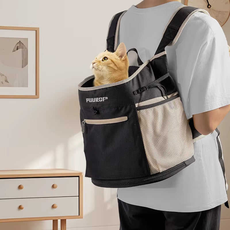 Backpack for Dog Backpack Dog Accessories Small Dog Cat Go Out Bag Break Free Walk Dog Dirty Pet Backpack Car Bag