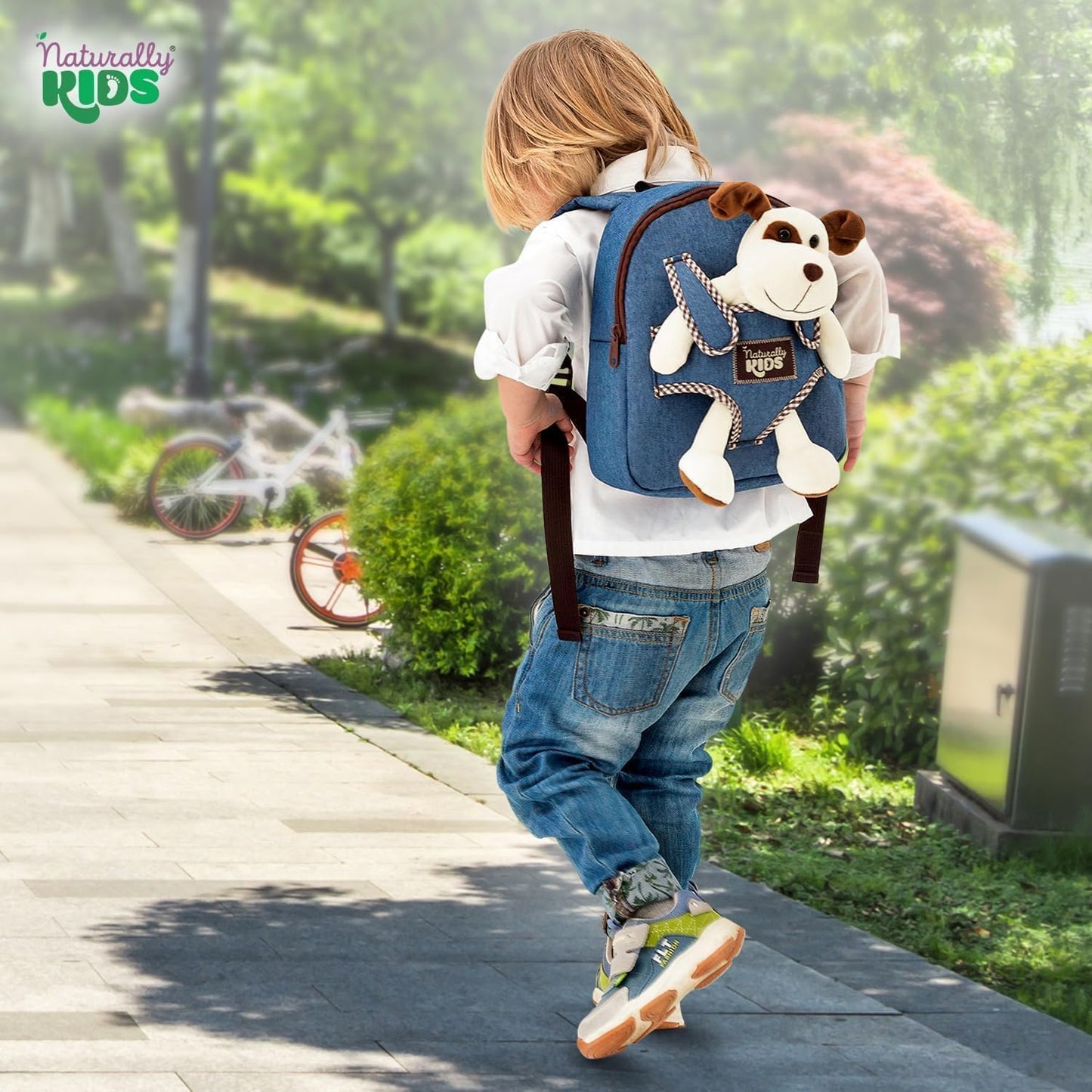 Dog Backpack and Toddler Plush Toy Set - Ideal Gifts for Children Aged 2 to 5 Years