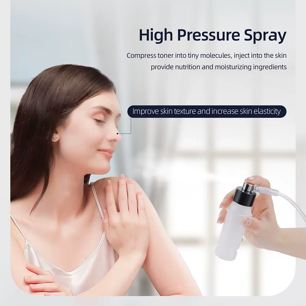 Diamond Facial Peeling Machine Home Use Professional Microdermabrasion Nano Water Spray Exfoliation Beauty Machine