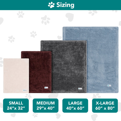 Dog Blanket for Pet Small Medium Large Dog Puppy Cat Soft Fleece Fluffy Sherpa