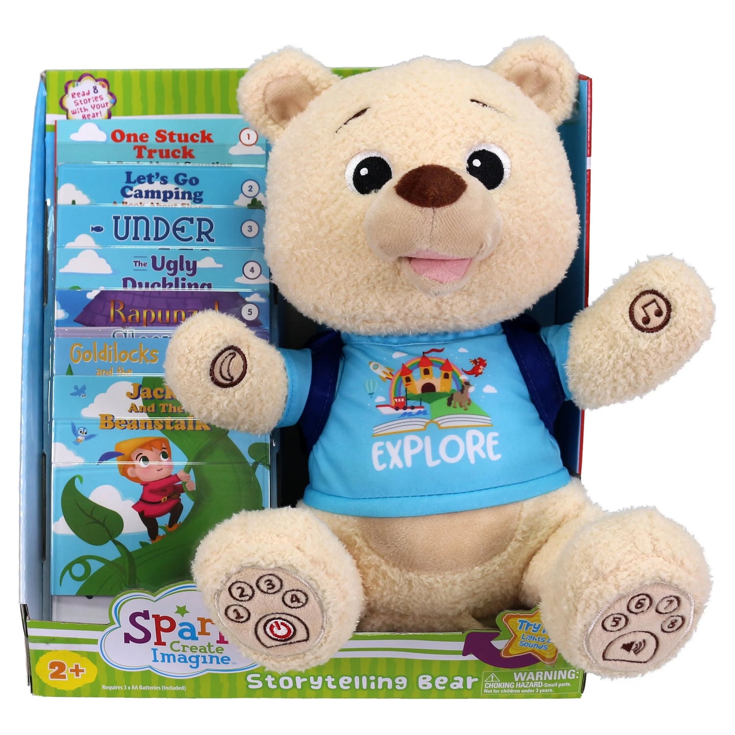 Interactive Learning Bear: Engaging Storytelling and Musical Companion for Infants and Toddlers