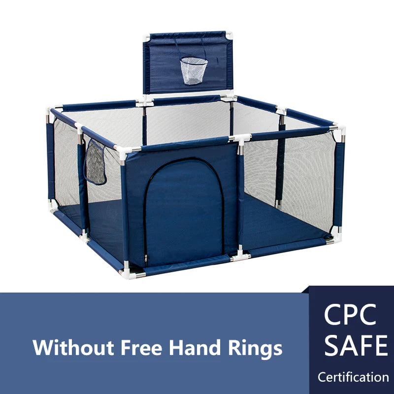 Indoor Baby Playpen Safety Barrier - Expansive Activity Gym and Groundbox Enclosure for Children