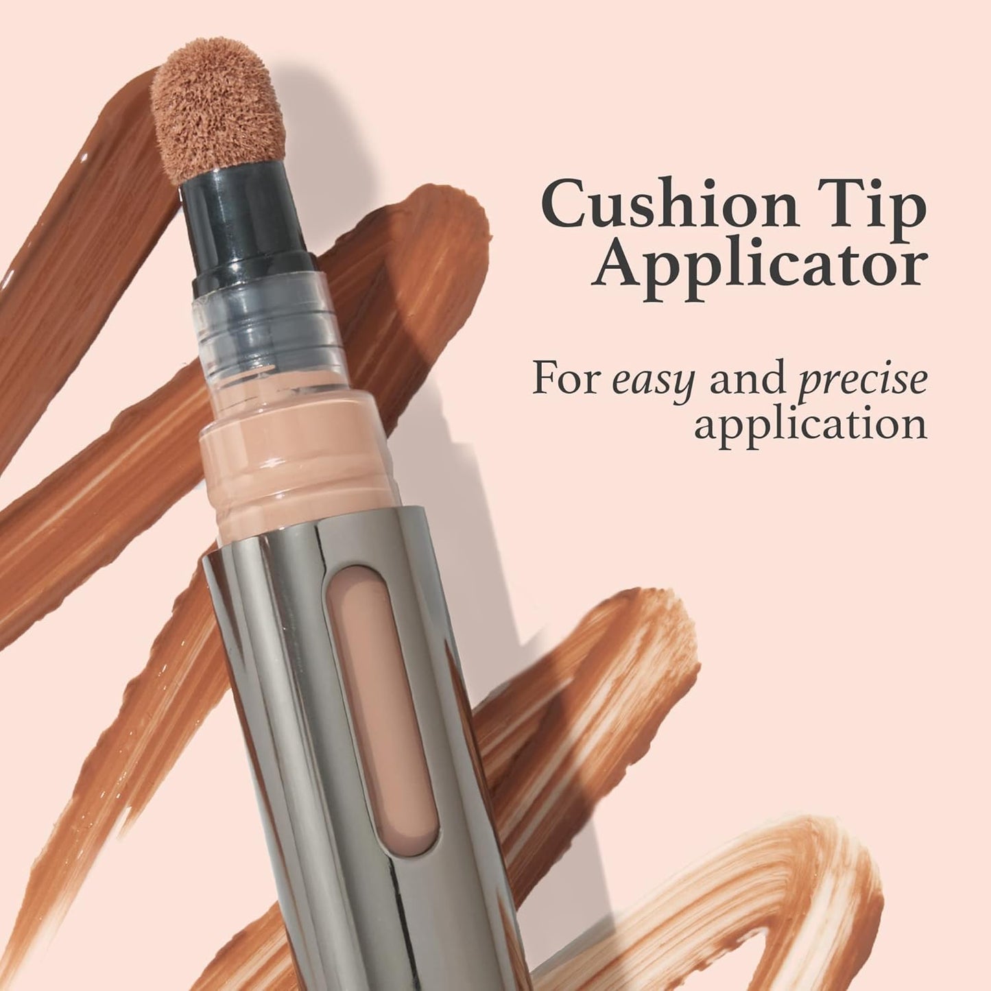 Everyday Easy 4 Piece Kit with Eyeshadow 101 in Putty Matte, Length Matters Lengthening Mascara, Skip the Brush Cream to Powder Blush in Muted Mauve, & Cushion Complexion Concealer in Medium