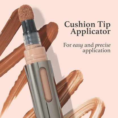 Everyday Easy 4 Piece Kit with Eyeshadow 101 in Putty Matte, Length Matters Lengthening Mascara, Skip the Brush Cream to Powder Blush in Muted Mauve, & Cushion Complexion Concealer in Medium