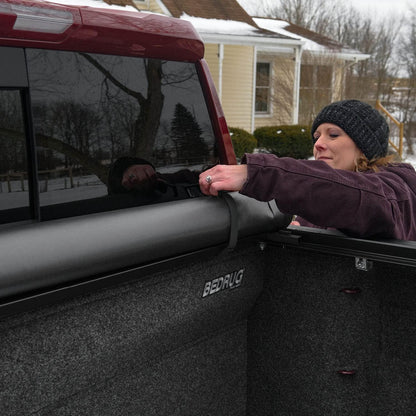 ETX Soft Roll-Up Tonneau Cover for 2004-2014 Ford F-150 5' 7" Bed (67") - Model 53306