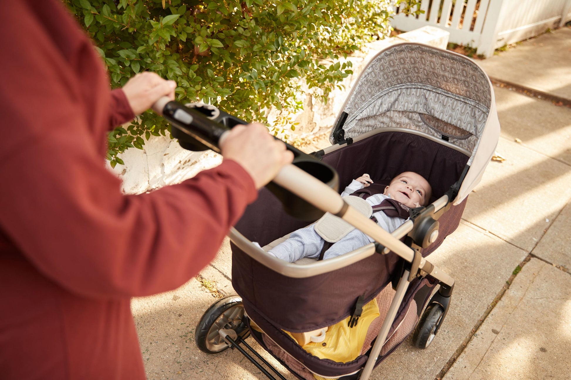 Deluxe 8-in-1 Travel System for Infants - Grow and Go Flex in Dunes Edge