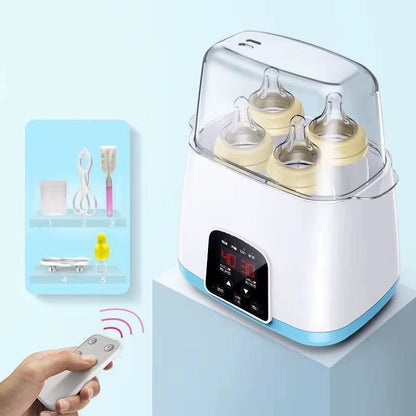 Intelligent Automatic Milk Bottle Warmer and Sterilizer with LED Display - Dual Functionality