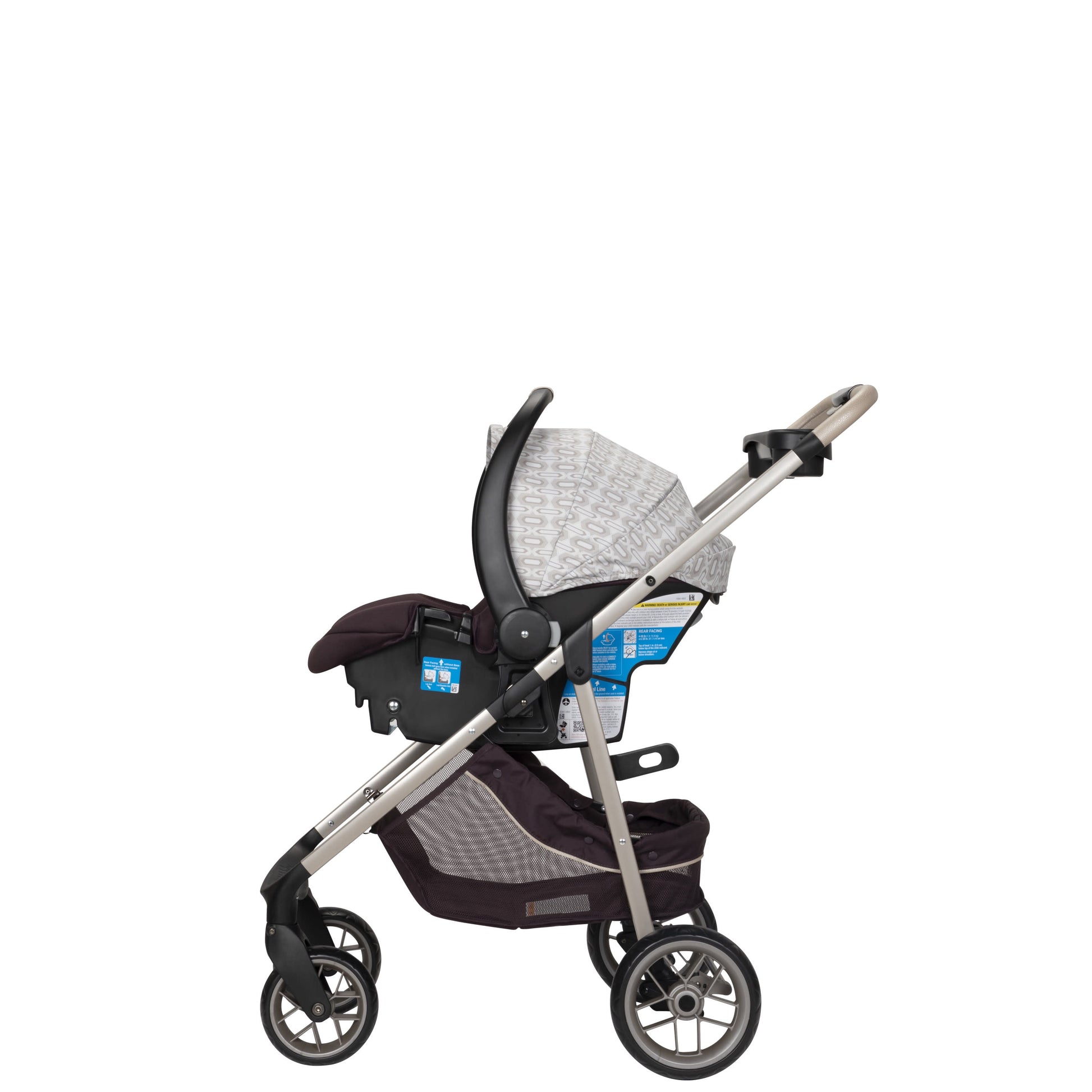 Deluxe 8-in-1 Travel System for Infants - Grow and Go Flex in Dunes Edge