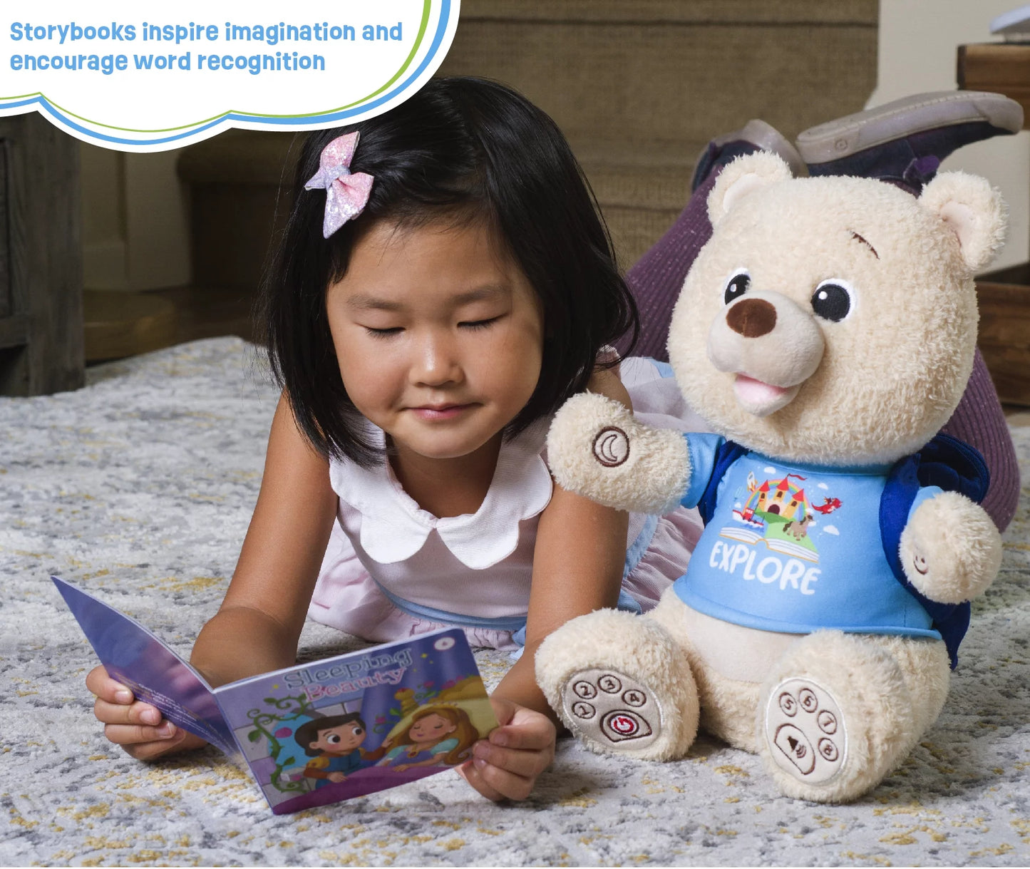 Interactive Learning Bear: Engaging Storytelling and Musical Companion for Infants and Toddlers