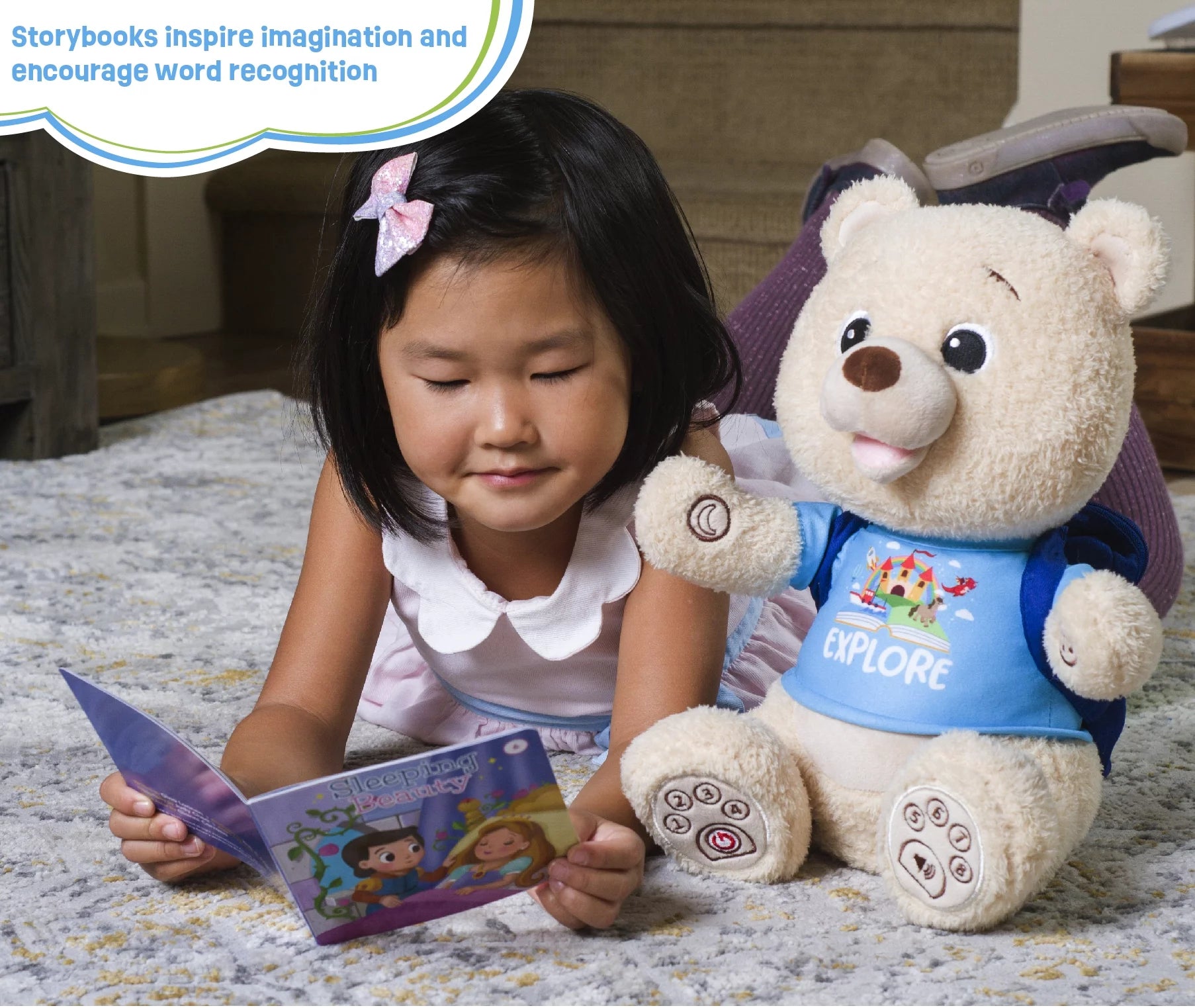 Interactive Learning Bear: Engaging Storytelling and Musical Companion for Infants and Toddlers