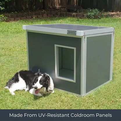 Cozycube Insulated Dog House with Coldroom Panel