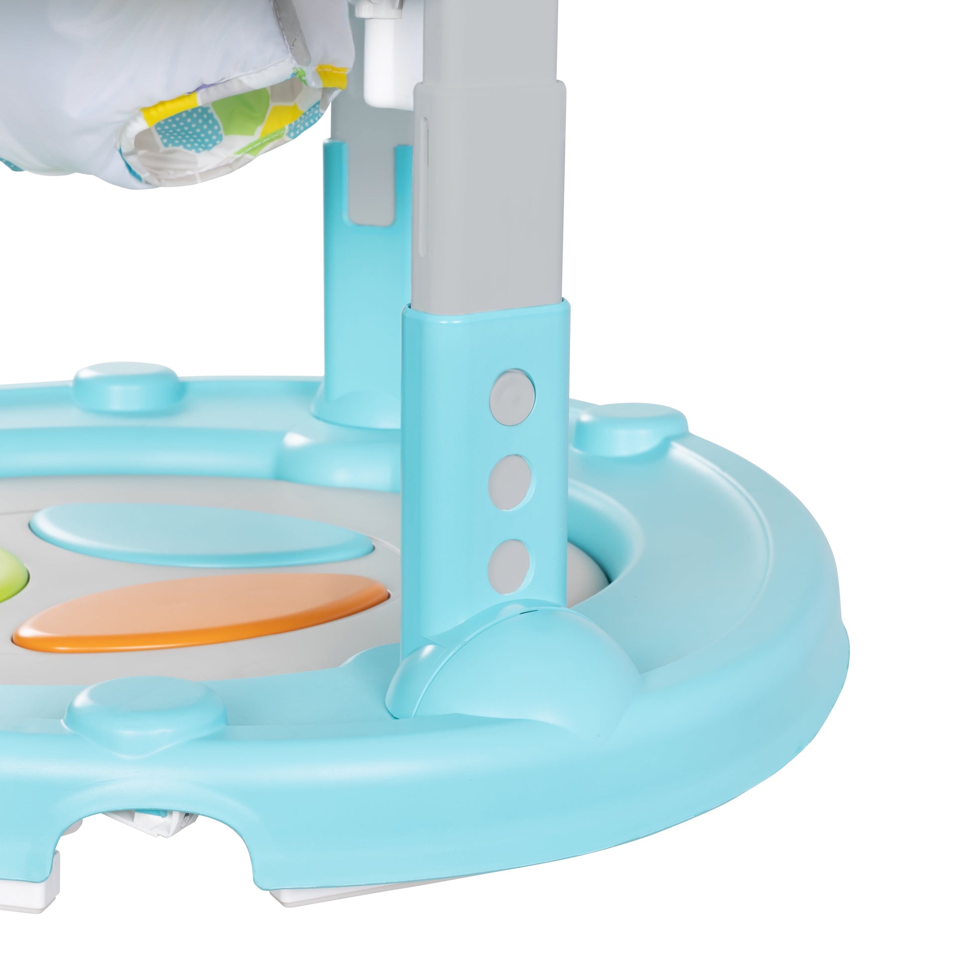 4-in-1 Activity Center Walker with Music and Lights for Enhanced Playtime