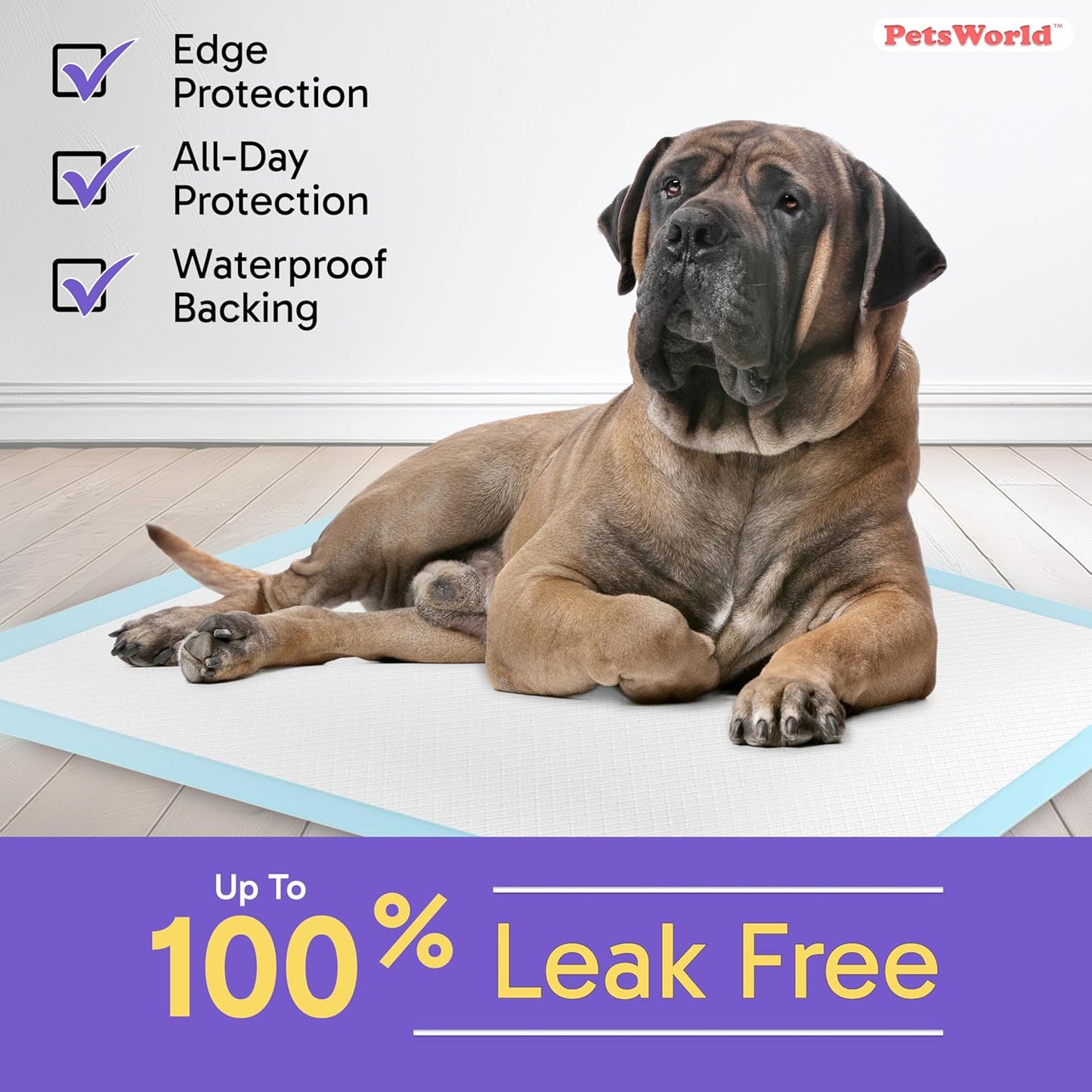 2XL Puppy Pads, 28X44 Inch, 200 Count| Ultra-Absorbent, Leak-Proof Dog Pee Pads for Potty Training