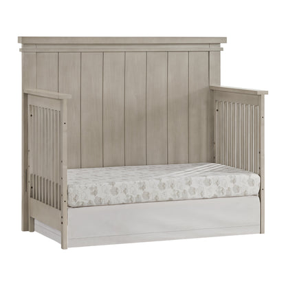 Hampton Greenguard Gold Certified 4-in-1 Convertible Crib with Stone Wash Finish