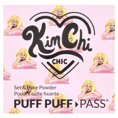 Puff Puff Pass®, Set & Bake Powder, PPP01 Ivory + Hint of Lavender = Ivander,