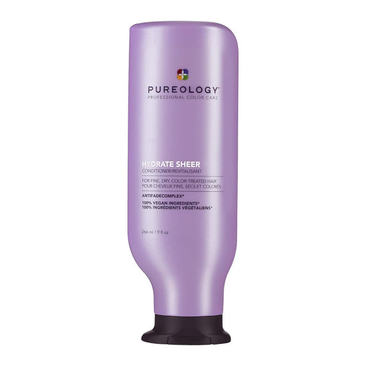 Hydrate Sheer Conditioner - Lightweight Hydrating Conditioner for Fine or Dry Color-Treated Hair, Silicone-Free & Vegan