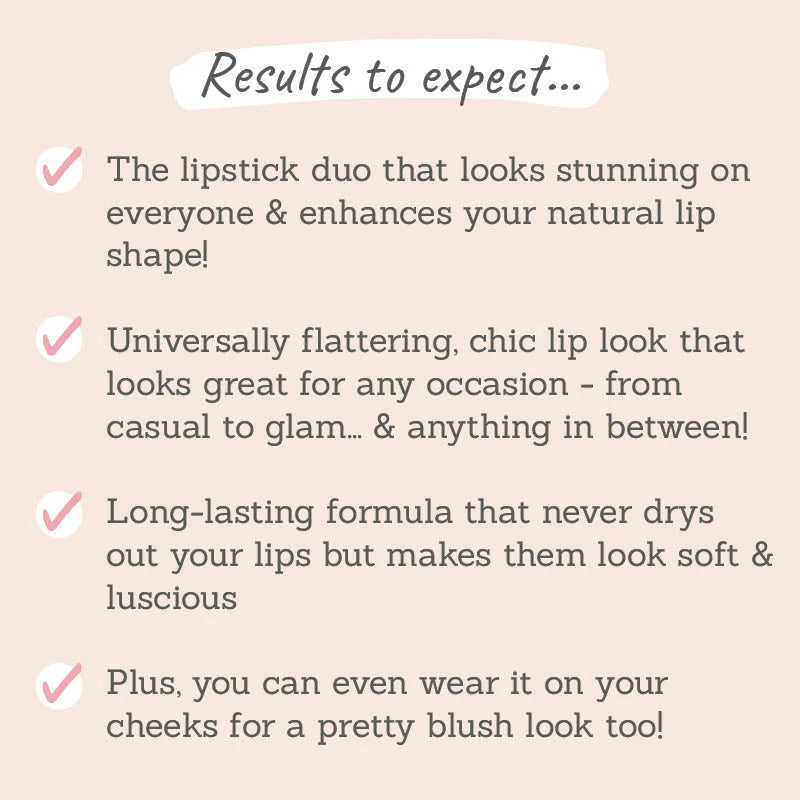 Everyday Lipstick and Lip Liner Duo