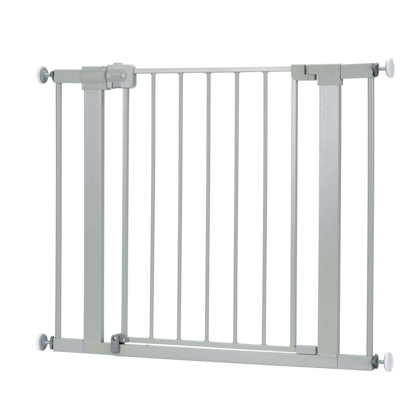 Pressure-Mounted Baby Gates for Doorways, Securetech® No-Drill Design with Integrated Door, Adjustable Width 29-38 Inches
