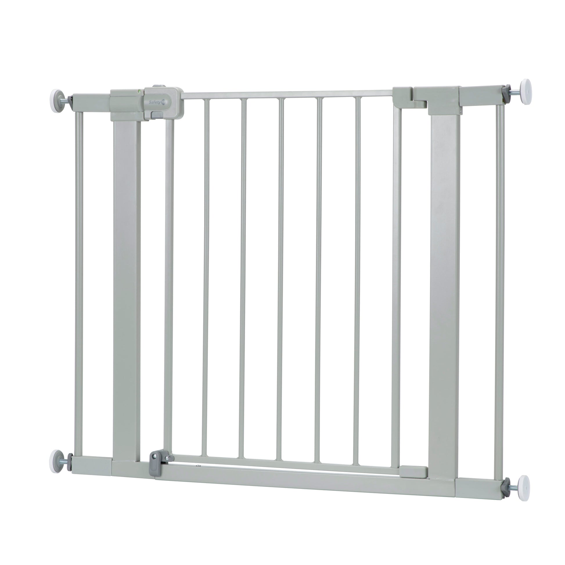 Pressure-Mounted Baby Gates for Doorways, Securetech® No-Drill Design with Integrated Door, Adjustable Width 29-38 Inches