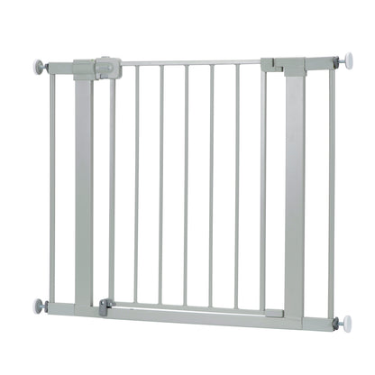 Pressure-Mounted Baby Gates for Doorways, Securetech® No-Drill Design with Integrated Door, Adjustable Width 29-38 Inches