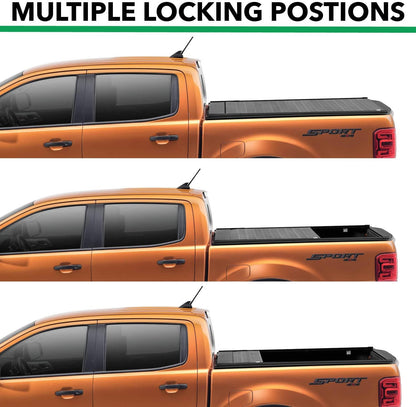 Recoil Retractable Tonneau Cover for 2015-2020 Ford F-150 (Including Raptor) with 5' 7" Bed (67.1") - Model G30373