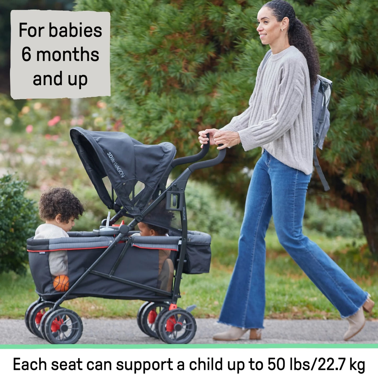 3Dlite Convenience Stroller Wagon by Summer Infant