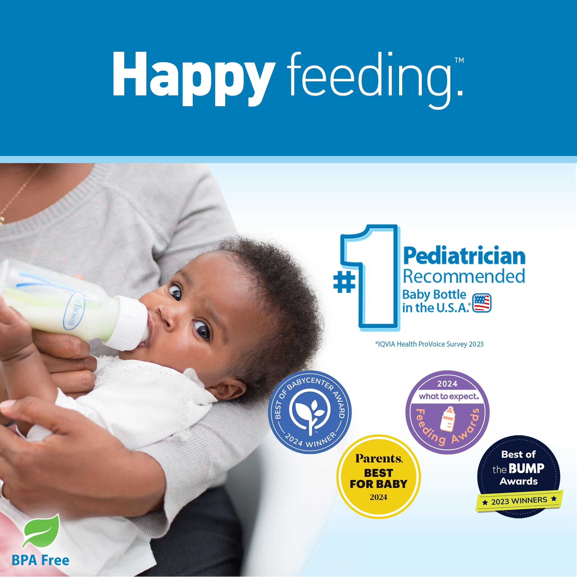 Natural Flow Anti-Colic Options+ Deluxe Bottle Gift Set - BPA-Free and Ideal for Newborns