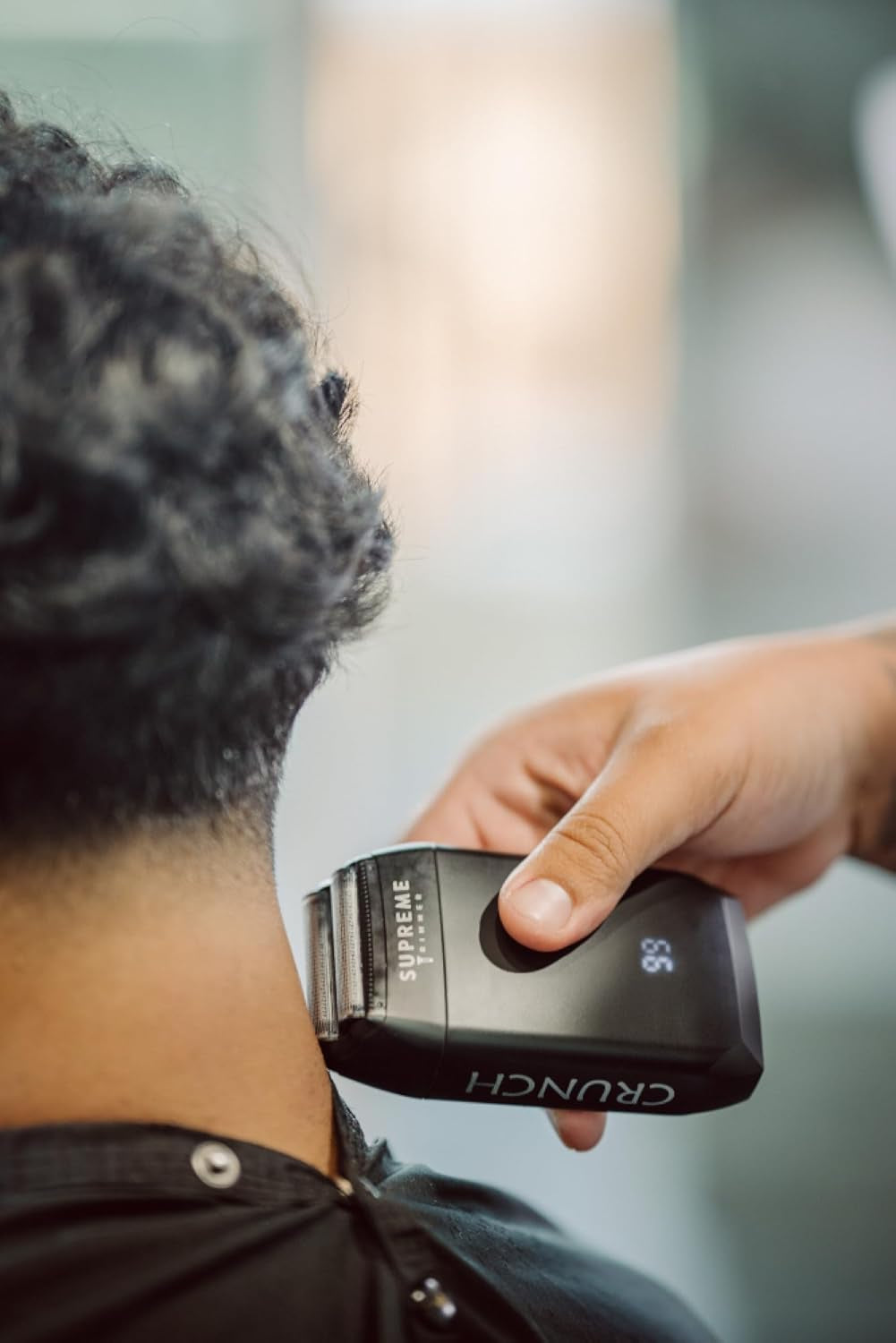 3-In-1 Barber Bundle | 2Spee Clipper, 2Spee Trimmer & Crunch Foil Shaver | Professional Beard Trimmer Men’S Hair Clipper Kit | Black