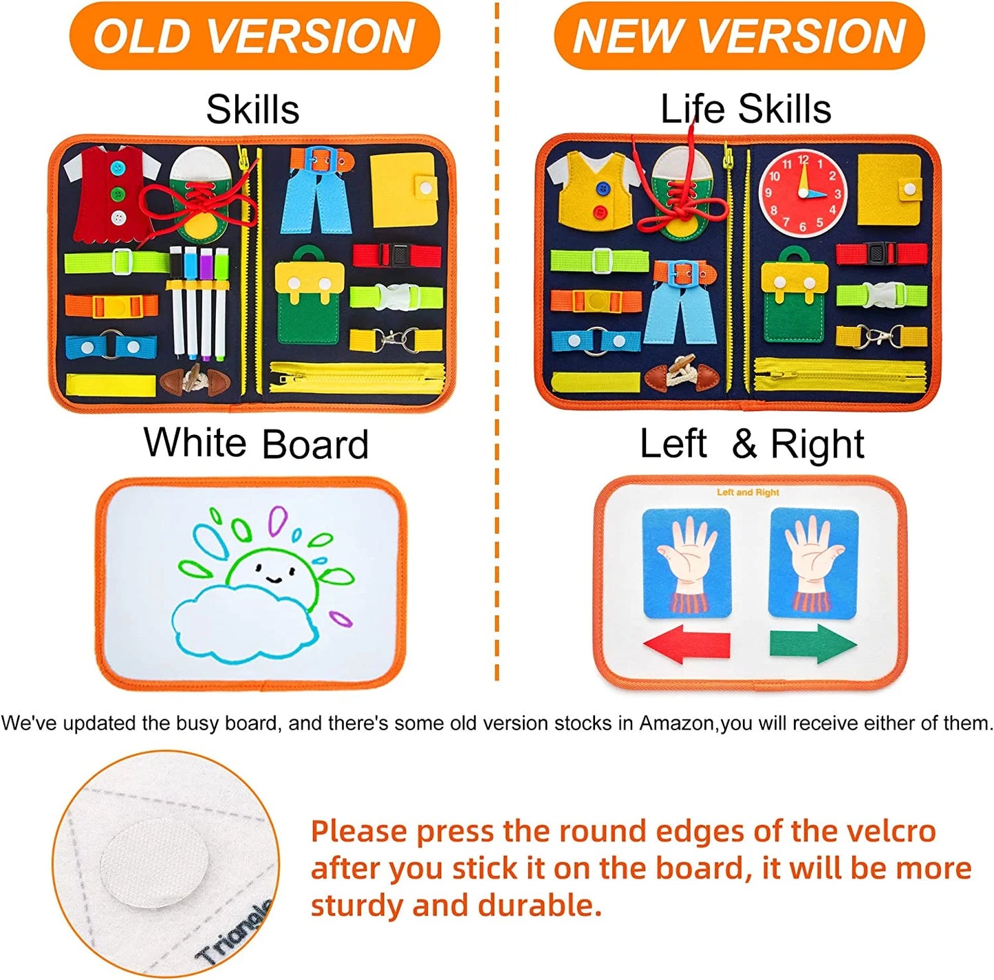 Montessori-Inspired Educational Busy Board for Toddlers Aged 2-4, Ideal for Preschool Learning for Both Boys and Girls
