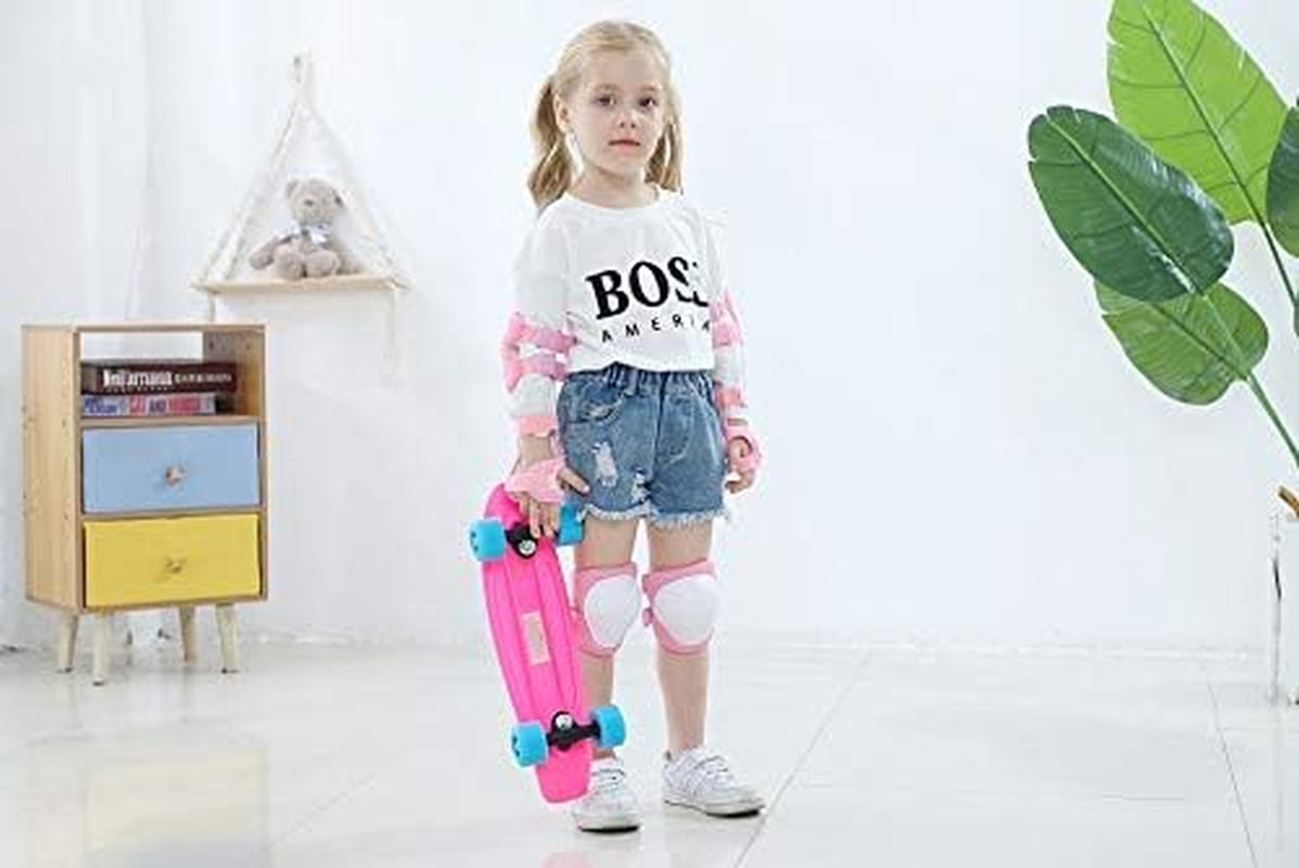 17x5 Inch Mini Skateboard with Advanced Design, Perfect Mini Cruiser for Beginners Featuring ABEC-7 Bearings and Soft PU Wheels