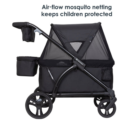 Expedition Ultra Black 2-in-1 Stroller Wagon Plus Edition