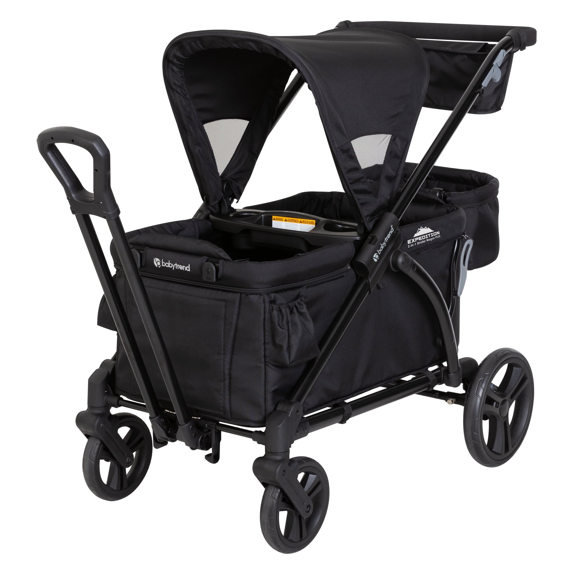 Expedition Ultra Black 2-in-1 Stroller Wagon Plus Edition