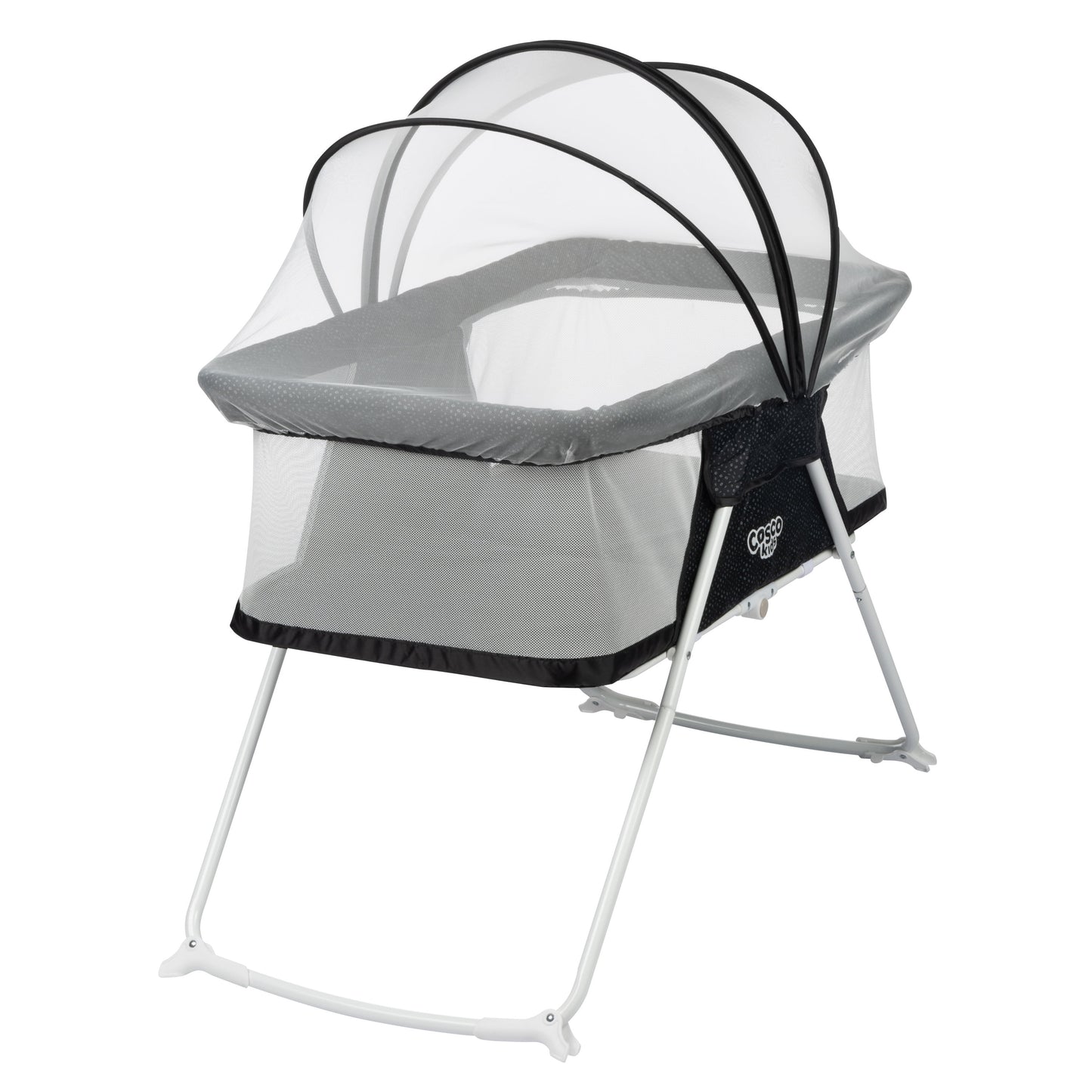 Sleep Spot Baby Bassinet in Noir Polka Dot Design