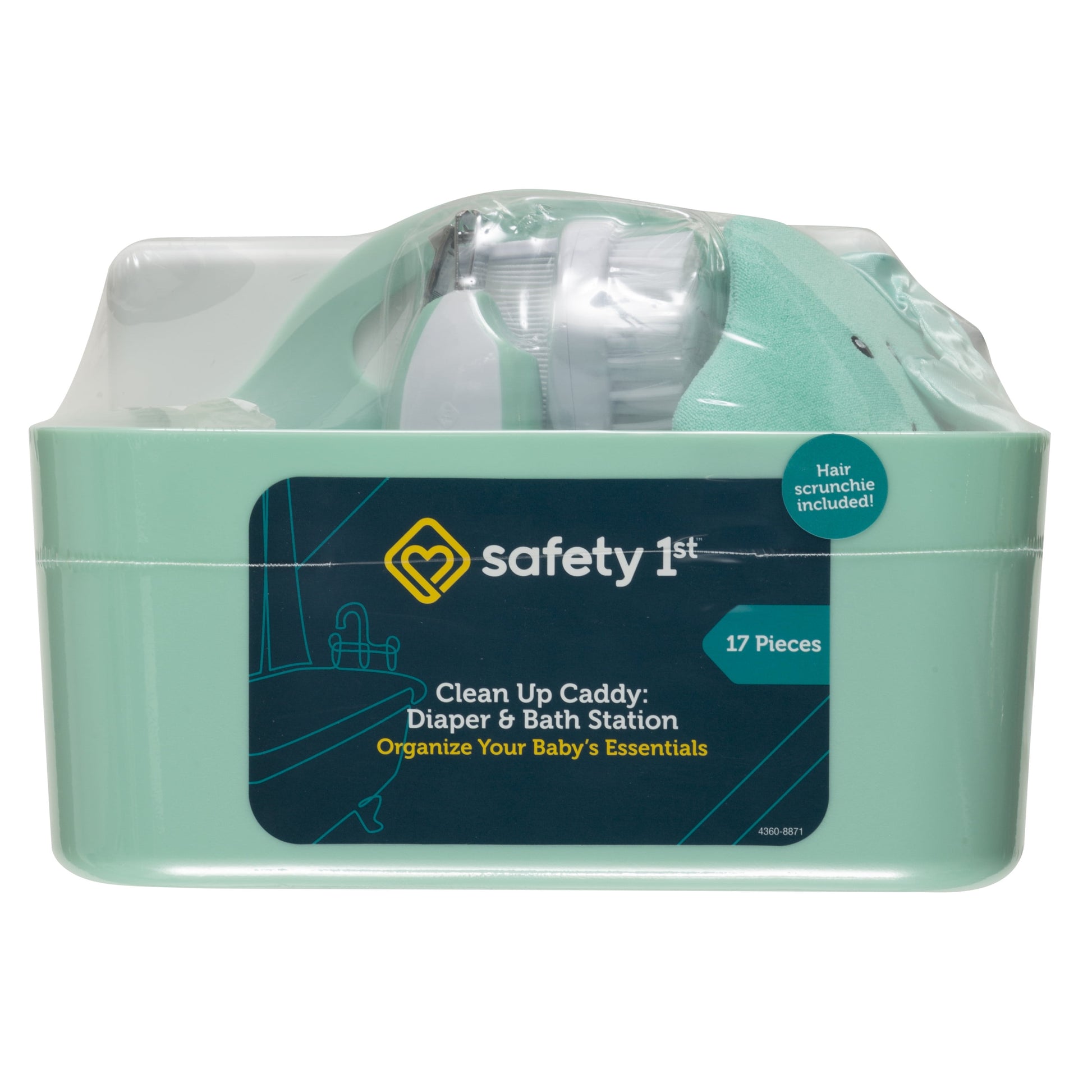 Seafoam Diaper and Bath Organizer Caddy