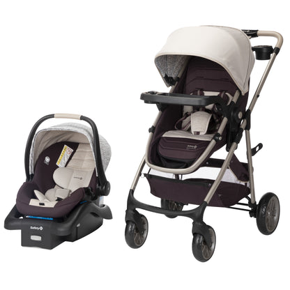 Deluxe 8-in-1 Travel System for Infants - Grow and Go Flex in Dunes Edge