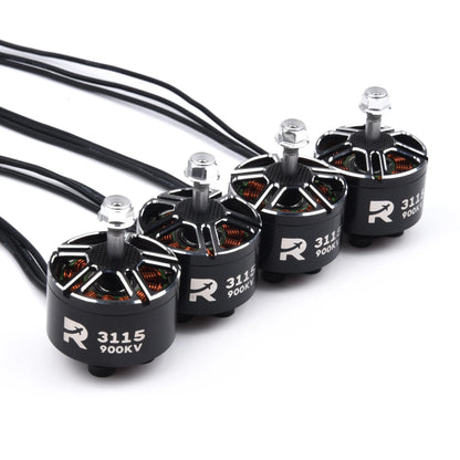 4-Pack of 3115 900KV Brushless Motors for RC Multirotor X-Class FPV Mark4 APEX 10-Inch XL10 Camera Kit Frame (3-6S)