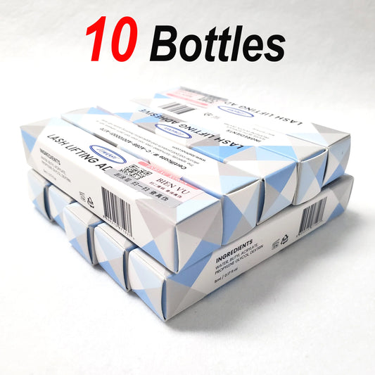 10 Bottles/Lot Korea LOMANSA Lash Lifting Glue Eyebrow Eyelash Growth Liquid Makeup Base Eyebrow Cream Mascara Pestanas Adhesive