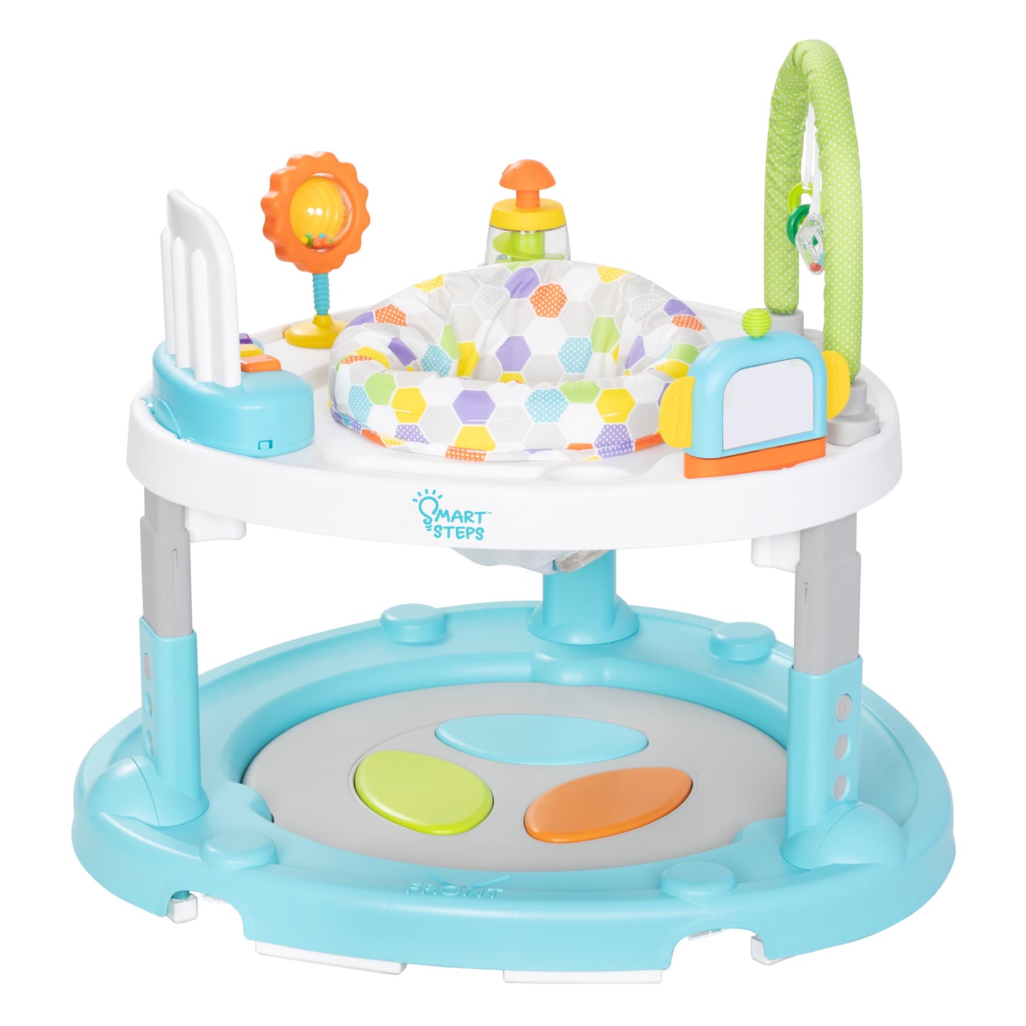 4-in-1 Activity Center Walker with Music and Lights for Enhanced Playtime