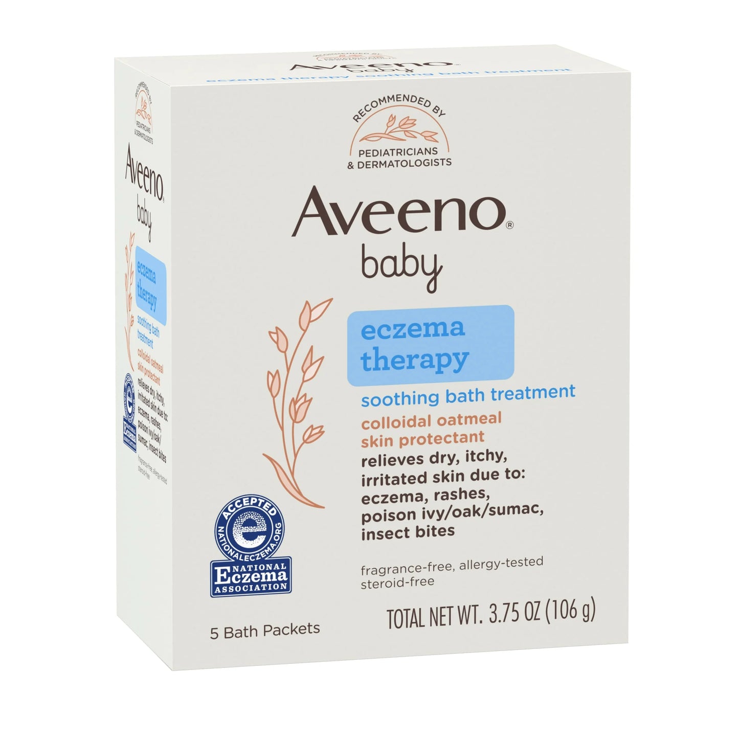 Infant Eczema Relief Bath Treatment Set - 5 Pack