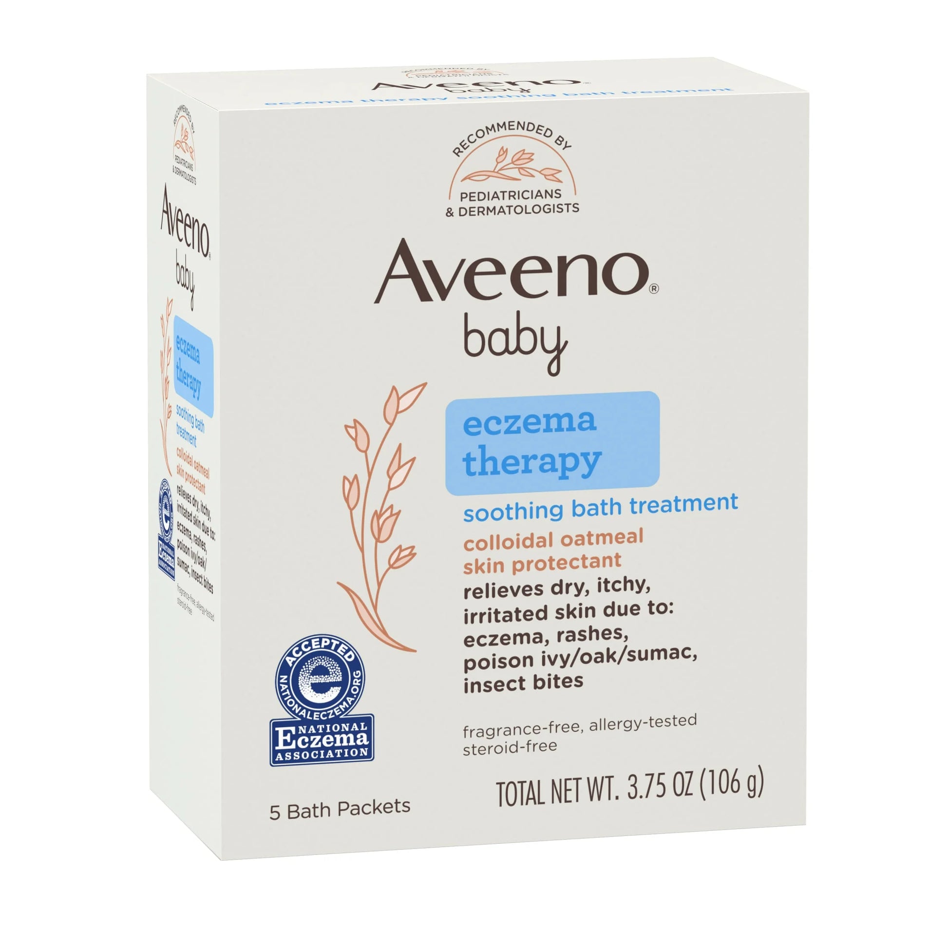 Infant Eczema Relief Bath Treatment Set - 5 Pack