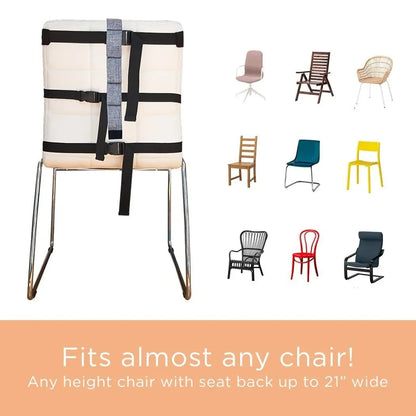 Adjustable Child Dining Chair Safety Belt for Enhanced Feeding Security and Fall Prevention