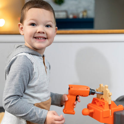 Toddler Workshop Utility Bench with 76-Piece Tool Set